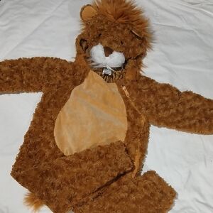 Brown Furry Lion Costume